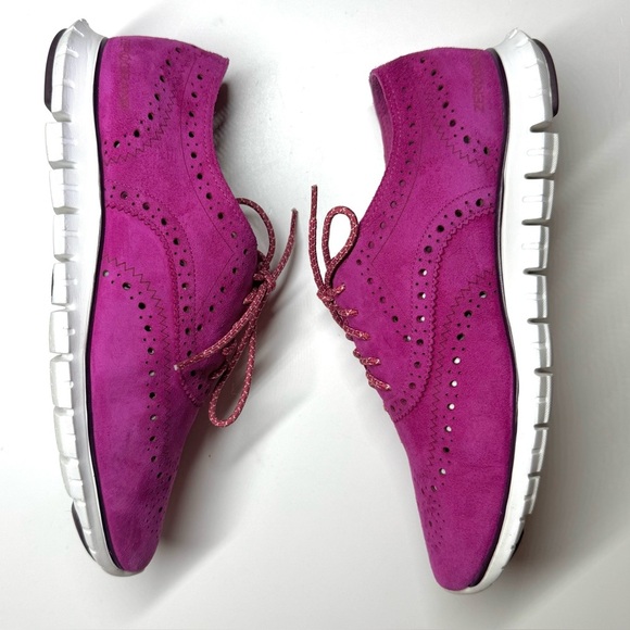 Cole Haan Women’s Zerogrand Wild Aster Pink Lace Up Comfort Shoes Size- 7.5 B - Picture 10 of 11